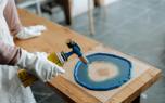 Measuring epoxy