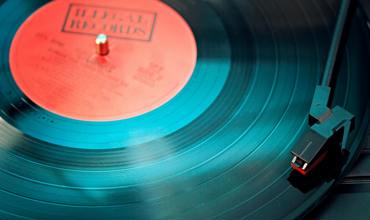 Record player setup