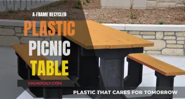 Sustainable Dining: Crafting Eco-Friendly Picnic Tables with Recycled Plastic