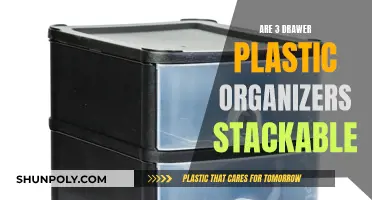 Plastic Drawer Organizers: Stackable Storage Solutions