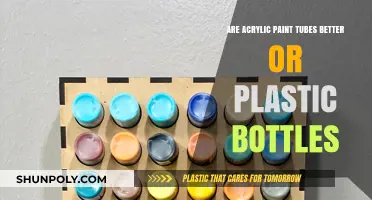 Acrylic Paint Storage: Tubes vs. Bottles – Which is Superior?