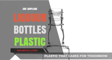 Are Airplane Liquor Bottles Plastic? Unveiling In-Flight Miniatures