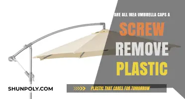 How to Remove IKEA Umbrella Caps: Screw or Plastic?
