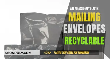 Amazon's Grey Plastic Mailing Envelopes: Can They Be Recycled?