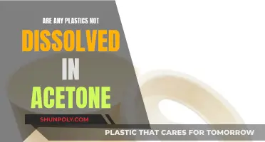 Some Plastics Are Immune to Acetone's Power