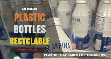 Are Aquafina Plastic Bottles Recyclable? A Comprehensive Guide