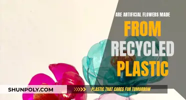 Eco-Friendly Blooms: Recycled Plastic's Role in Artificial Flowers