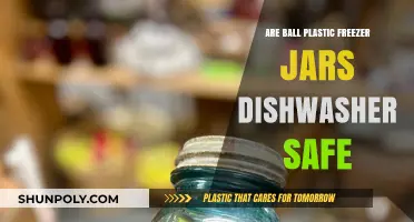 Discover the Truth: Are Ball Plastic Freezer Jars Dishwasher Safe?