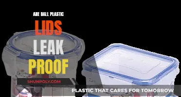 Plastic Lids: Leak-Proof or Not?