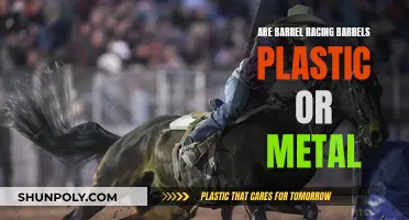 Barrel Racing: Plastic or Metal Barrels?