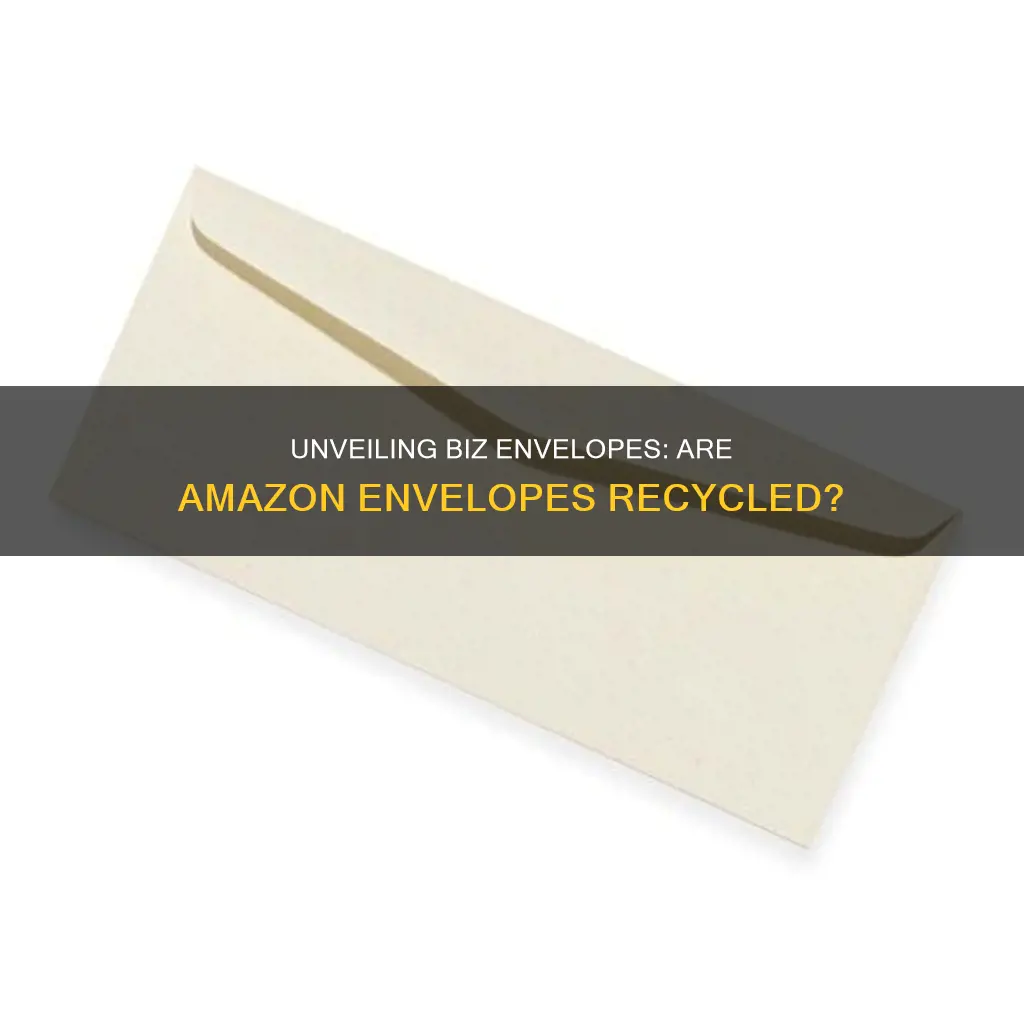 are biz envelopes amazon envelopes plastic and metal recyclable