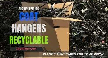 Black Plastic Hangers: Can They Be Recycled?