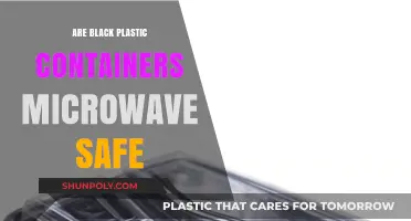 Black Plastic Containers: Safe for Microwaving?