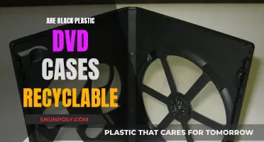 Black Plastic DVD Cases: Can They Be Recycled?