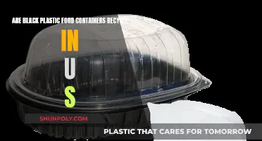 Black Plastic Containers: US Recycling Guide