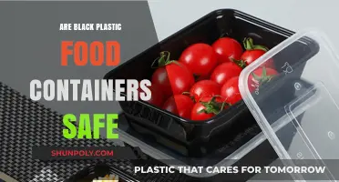 Black Plastic Food Containers: Safe or Not?