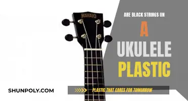 Black Strings on Ukuleles: Are They Plastic or Nylon?