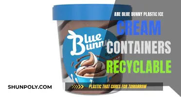 Unraveling the Mystery: Can Blue Bunny Plastic Ice Cream Containers Be Recycled?