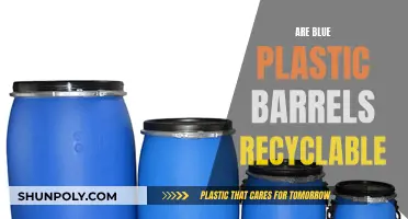 Blue Plastic Barrels: Unraveling the Recycling Mystery