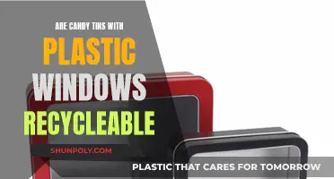 Candy Tins: Plastic Windows Recyclable?