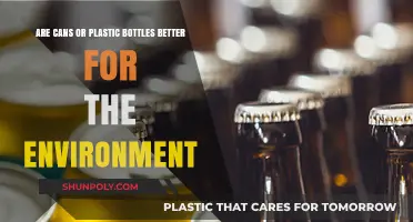 Cans vs. Plastic Bottles: Which is the Eco-Friendlier Choice?