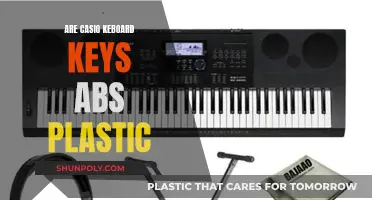 Casio Keyboard Keys: ABS Plastic or Not?