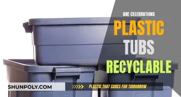 Can Plastic Party tubs be Recycled? Unraveling the Mystery