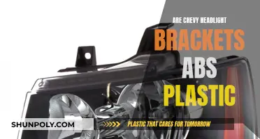 Chevy Headlight Brackets: ABS Plastic or Something Else?