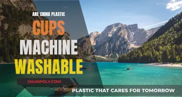 Washing China Plastic Cups: Machine Safe?