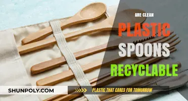 Can Clean Plastic Spoons Be Recycled? A Comprehensive Guide