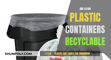 Unraveling the Mystery: Can Clear Plastic Containers Be Recycled?