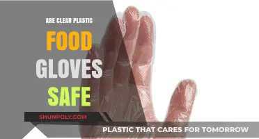 Are Clear Plastic Food Gloves Safe for Handling Meals?