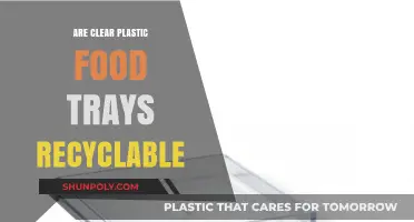 Can Clear Plastic Food Trays Be Recycled? A Comprehensive Guide