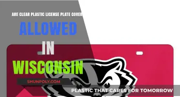 Are Clear Plastic License Plate Covers Legal in Wisconsin?