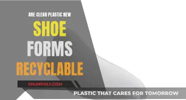 Can Clear Plastic Shoe Forms Be Recycled?