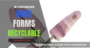 Clear Plastic Shoe Forms: Are They Recyclable?