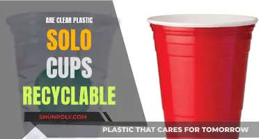 Clear Plastic Solo Cups: Unraveling the Recycling Mystery