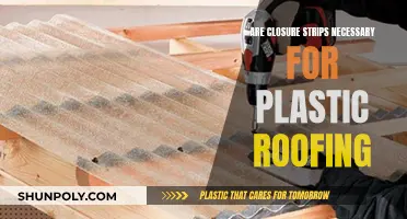 Plastic Roofing: The Importance of Closure Strips