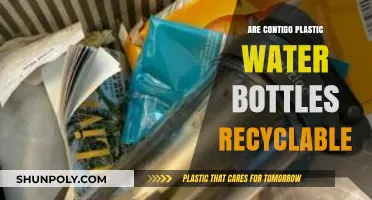 Are Contigo Plastic Water Bottles Recyclable? A Sustainability Check