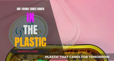 Baking Cookie Cakes: Plastic Wrap, Yes or No?