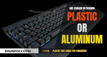 Corsair Keyboards: Plastic vs Aluminum Construction