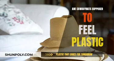 Plastic Feel of Cowboy Hats: What's the Deal?