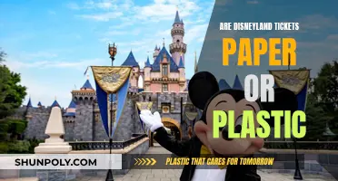 Disneyland Tickets: Paper or Plastic?