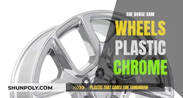 Are Dodge Ram Wheels Made of Plastic Chrome?