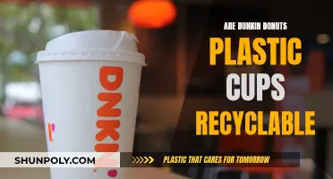 Dunkin' Donuts' Plastic Cups: The Recycling Conundrum