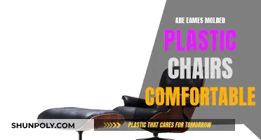 Are Eames Molded Plastic Chairs Comfortable?