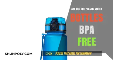 Are Eco One Plastic Water Bottles BPA-Free? A Comprehensive Guide