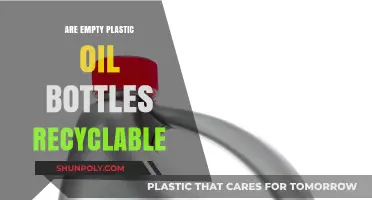 Can Empty Plastic Oil Bottles Be Recycled? A Comprehensive Guide