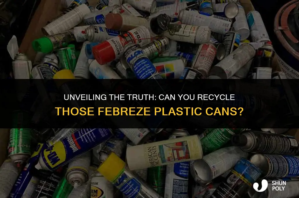 are febreze plastic cans recyclable
