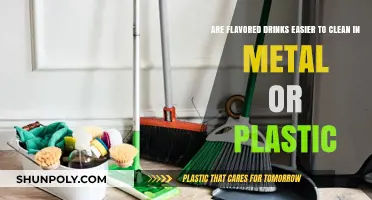 Metal vs. Plastic: Which Cleans Better After Flavored Drinks?